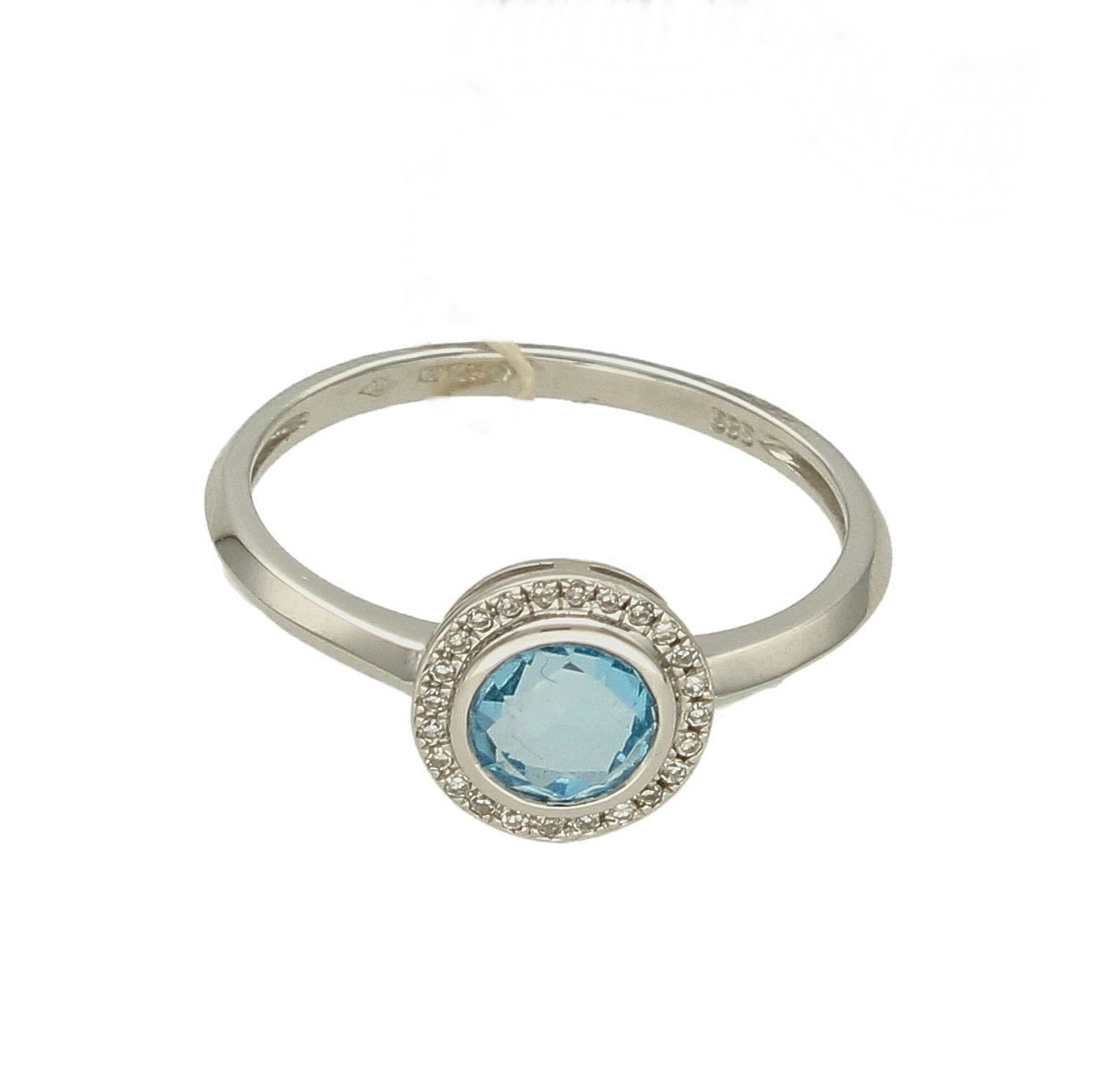 Pierścionek z białego złota DIAMENT, topaz i diamenty 0660027051 HSI.  (4).jpg